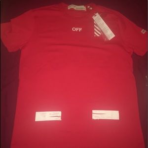 OFF-WHITE BRUSHED ARROW TEE SOLD